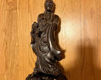  09 Antique Carved Chinese Figurine