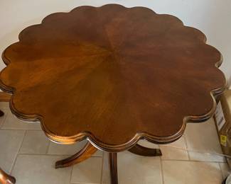 Scalloped Table