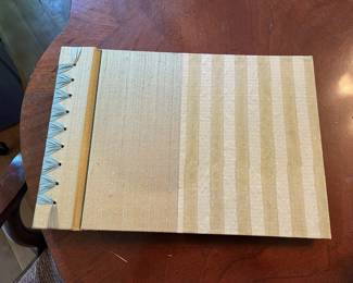 Artist Made Silk Cover Scrapbook
