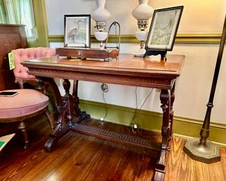Really pretty little side table.