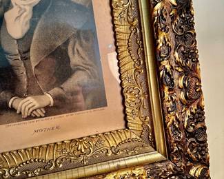 the details of this antique frame are just stunning!!!!!