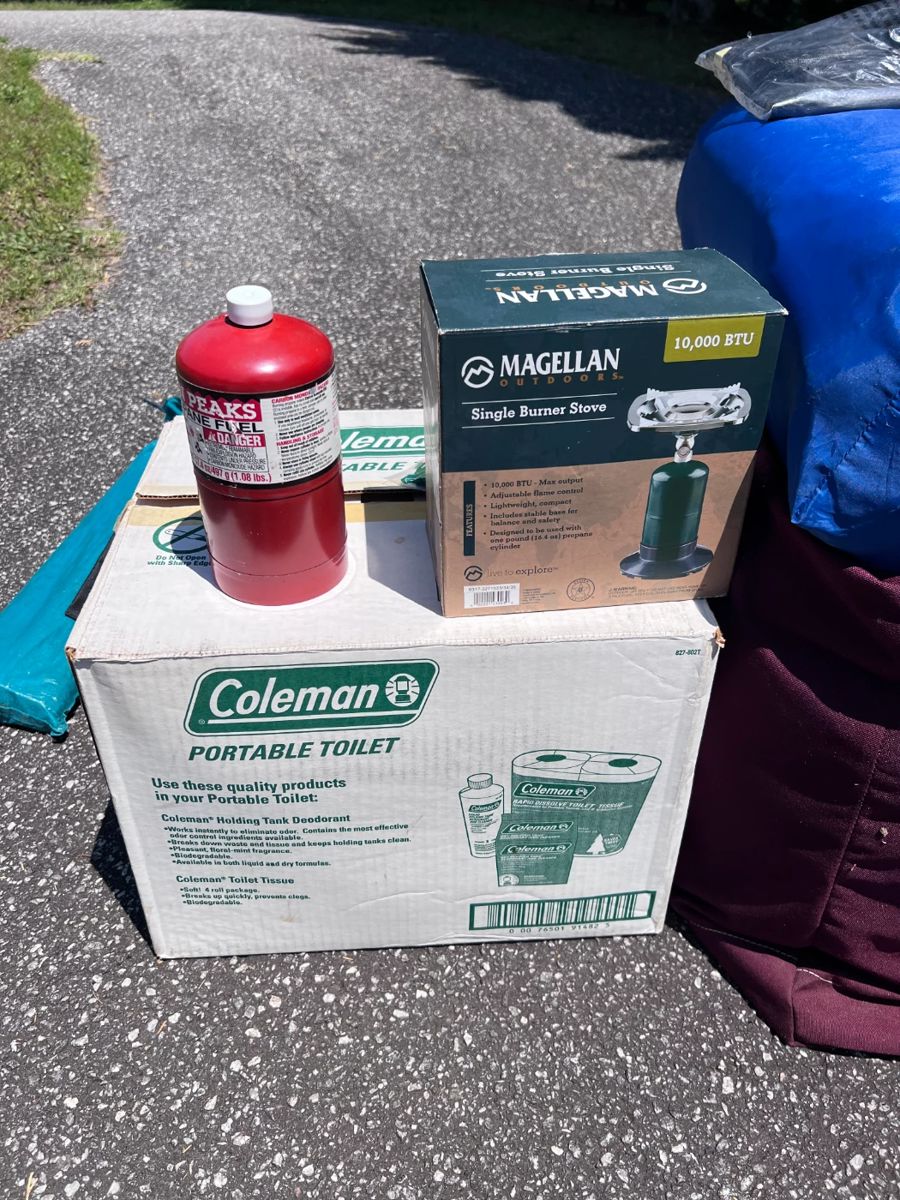 Camping toilet!  $20