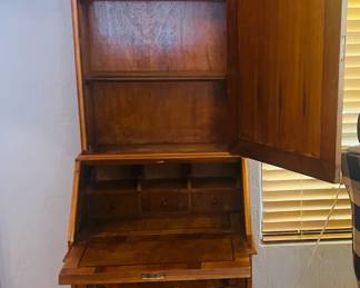 Vintage petite secretary desk $350