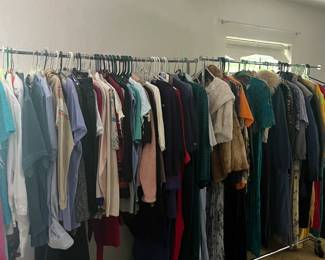 Boutique full of women's clothing, sizes L - XXL