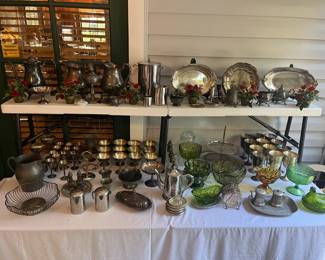 Pewter and stainless steel