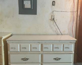 White dresser $55