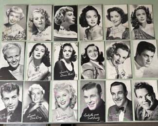 Vintage 1940’s Arcade Lobby Cards~Actors Black & White Prints