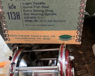 Vintage Penn Fishing Reel in Original Box