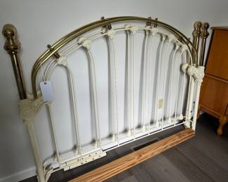 Wrought Iron Headboard & Footboard