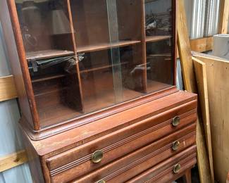 Solid Wood Hutch