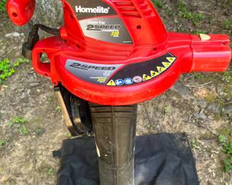 Homelite Leaf Blower Vac