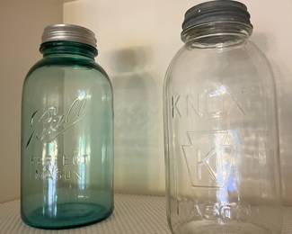 Blue Ball Mason Jars