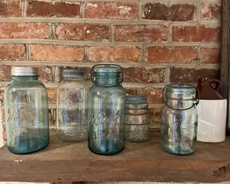 Bule Ball Mason Jars