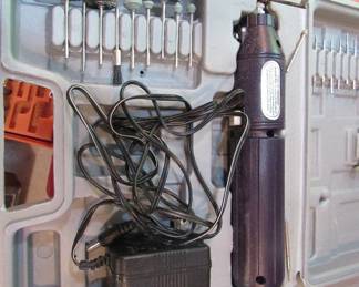 assortment of Dremel tools