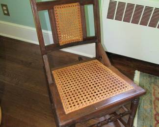 nice little cane rocker