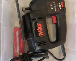 Many small tools - saws, sanders, etc