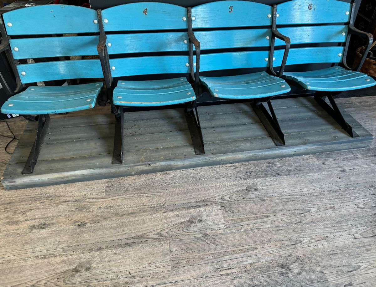 Lower level seating from the Tad Pad