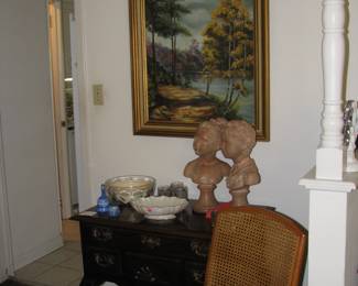 Queen Anne cherry mini buffet