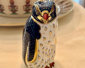 Royal Crown Derby Rockhopper penguin
