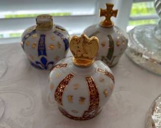Limoges Sempe Crown of Napoleon bottles