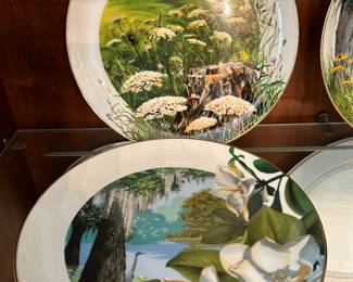 Royal Windsor "Wildflowers of the South" plates