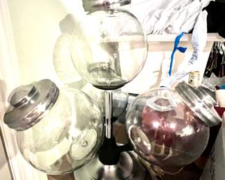 43. 4 Jar Candy Holder