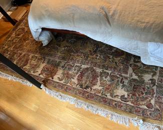 64. Earth Tone Wool Rug (7'10" x 10')
