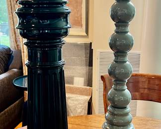 8. Black Lacquer Lamp (36")
9. Gray Lacquer Lamp (40")