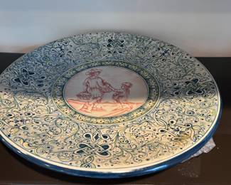 Hand painted Italian Platter
