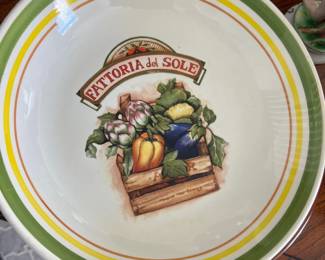 Fattoria del sole plate