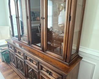 China cabinet vintage hutch