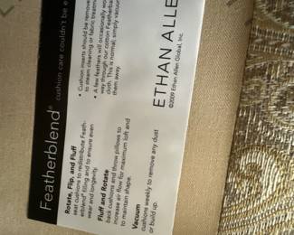 Featherblend Ethan  Allen Couch