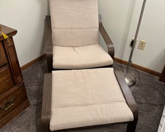 IKEA chair / ottoman