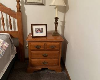 Matching night stand / excellent condition