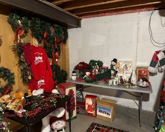 My mom LOVES Christmas decorations & wreaths