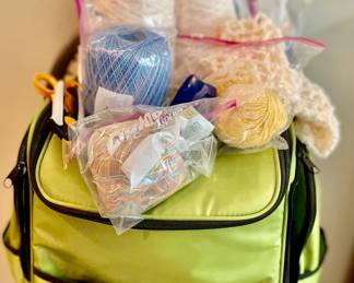 Crochet Yarn and Supplies
