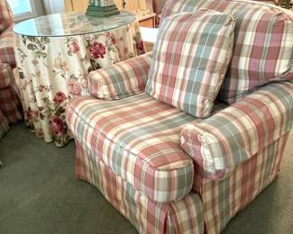 Sherrill Custom Club Chair; Higgins & Spencer, St. Michaels, MD