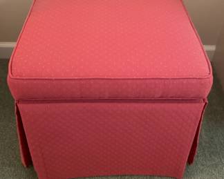 Custom Storage Ottoman
