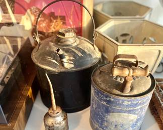 Antique Oil Cans