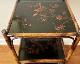 Bamboo/Metal 3-Tier Stand