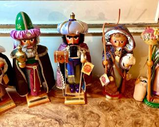 Collection of Signed Steinbach Presentation Nutcrackers purchased in Germany