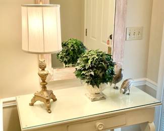 Lexington Cottage Foyer Table and Mirror