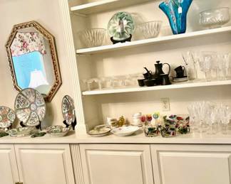 Crystal and  Glassware Collections