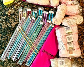 Knitting Needles and Yarn