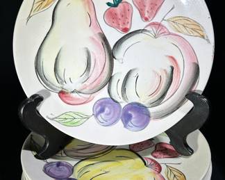 Del Cornado Ceramic Luncheon Plates