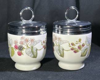Royal Worcester Porcelain Egg Coddlers