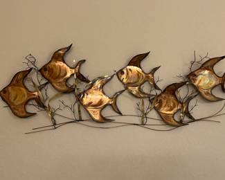 Metal Fish Wall Art