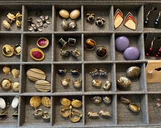 Large Selection of Clip Earrings