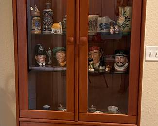 Danish Teak China/ Curio Cabinet