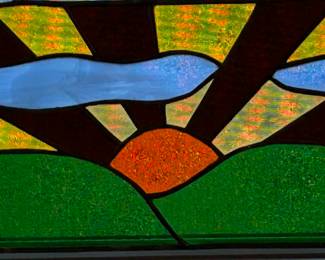 Stained Glass Sunrise